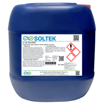 Kokusuz Tiner D-40 Solvent 