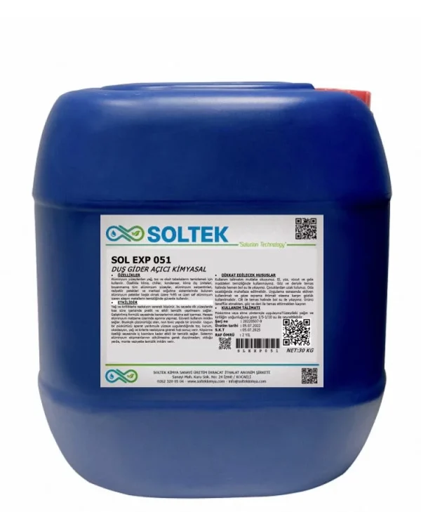 Duş Gider Açıcı Kimyasal